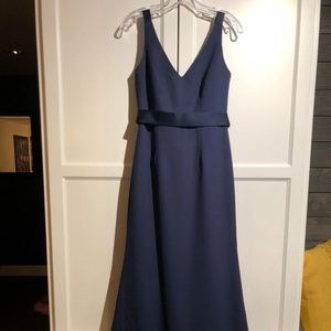 Vera Wang Navy Bridesmaid Dress